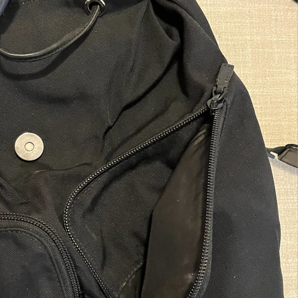 Gucci Nylon Drawstring Backpack Black - Picture 6 of 7